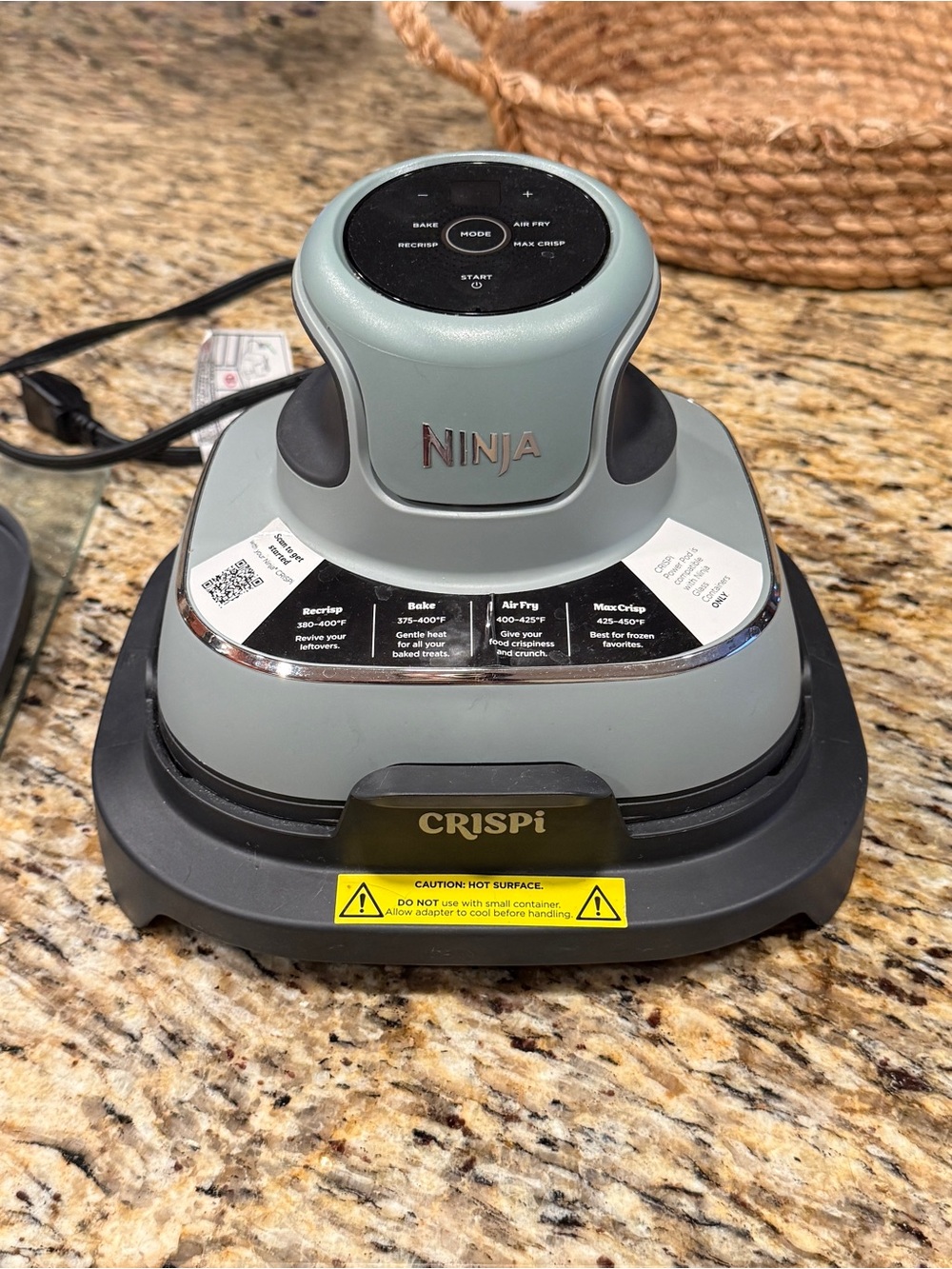 Ninja Crispi Air Fryer Lid